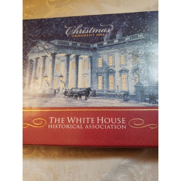 2004 The White House Historical Association Christmas Ornament President Hayes - Picture 3 of 9